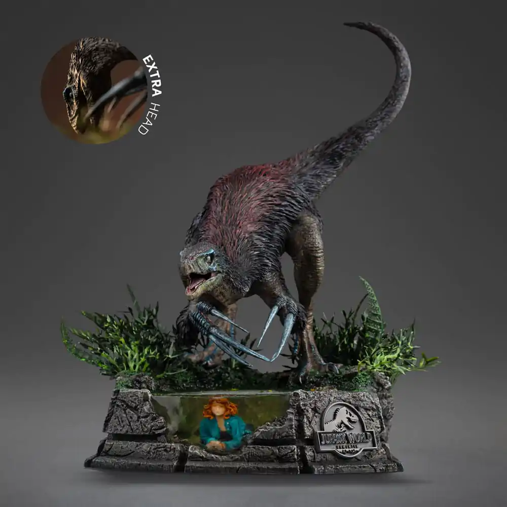 Jurassic World: Dominion Demi Art Scale Statuie 1/20 Therizinosaurus 29 cm poza produsului