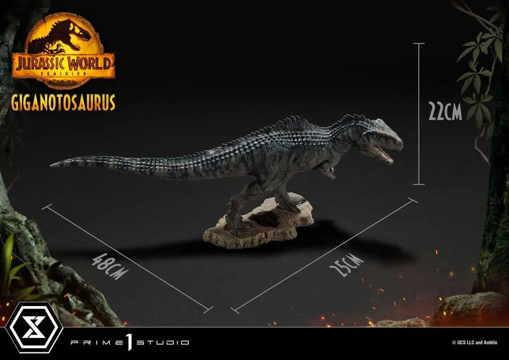 Jurassic World Dominion Prime Collectibles Statuie 1/38 Giganotosaurus Versiune Jucărie 22 cm poza produsului