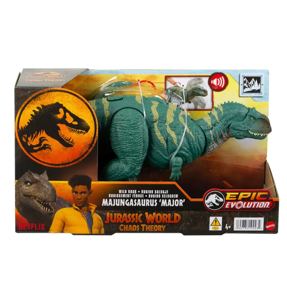 Jurassic World Epic Evolution Figurina de acțiune Răcnet Sălbatic Majungasaurus poza produsului