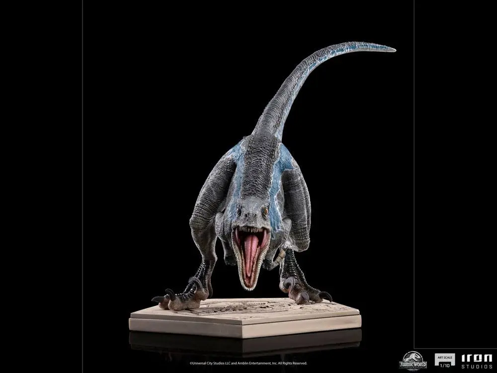 Jurassic World Fallen Kingdom Statuie Art Scale 1/10 Blue 19 cm poza produsului