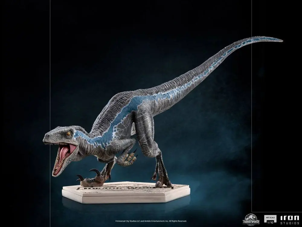 Jurassic World Fallen Kingdom Statuie Art Scale 1/10 Blue 19 cm poza produsului