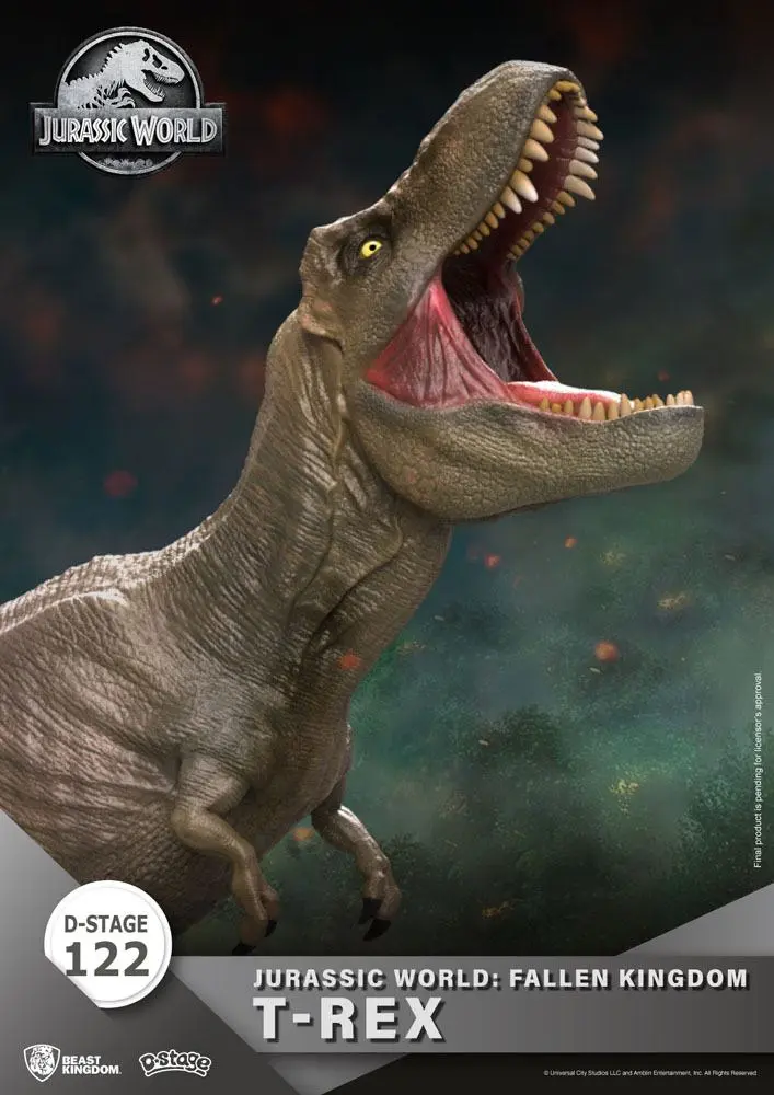 Jurassic World: Fallen Kingdom D-Stage Diorama PVC T-Rex 13 cm poza produsului