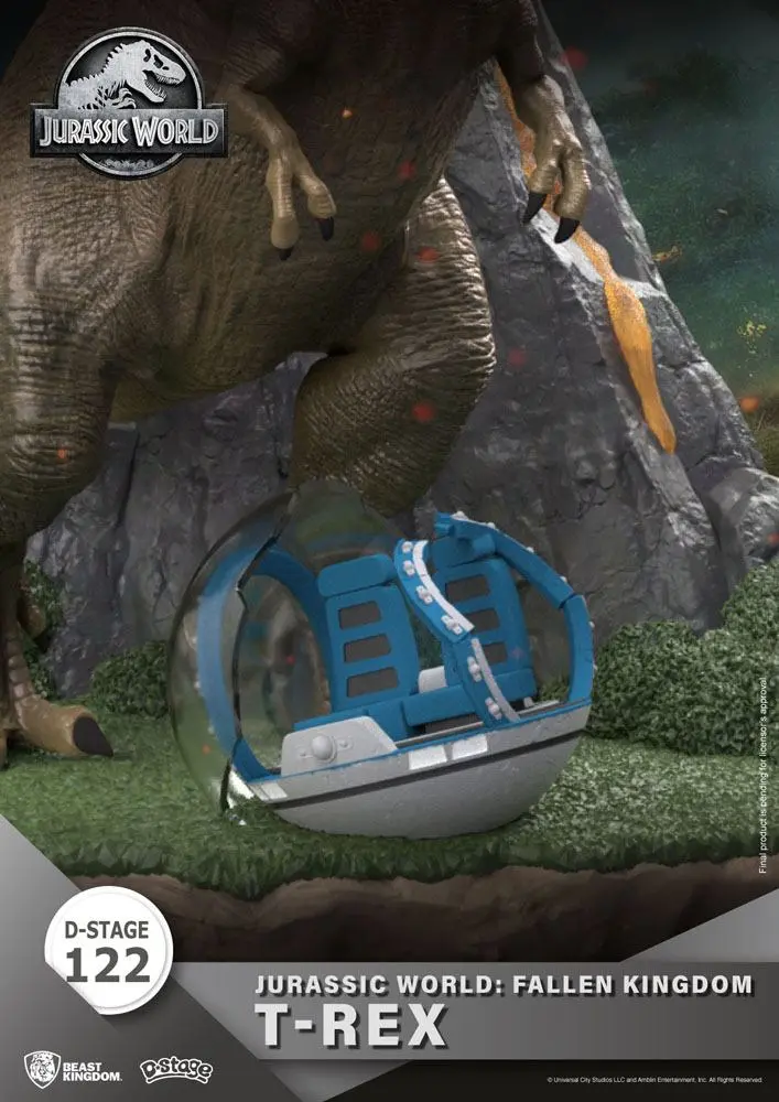 Jurassic World: Fallen Kingdom D-Stage Diorama PVC T-Rex 13 cm poza produsului