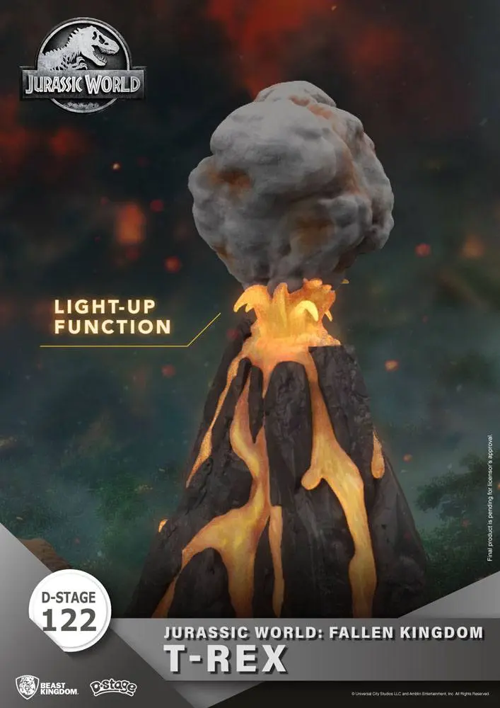 Jurassic World: Fallen Kingdom D-Stage Diorama PVC T-Rex 13 cm poza produsului