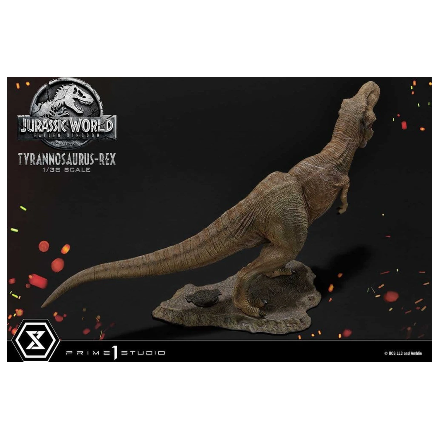 Jurassic World: Fallen Kingdom (Film) Prime Collectible Figures Statuie 1/38 Tyrannosaurus Rex 23 cm poza produsului