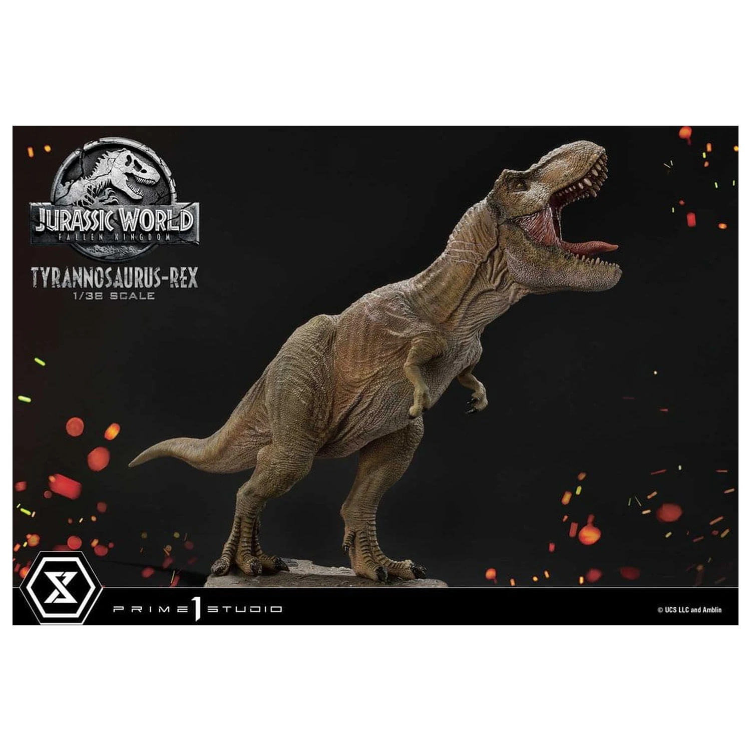Jurassic World: Fallen Kingdom (Film) Prime Collectible Figures Statuie 1/38 Tyrannosaurus Rex 23 cm poza produsului