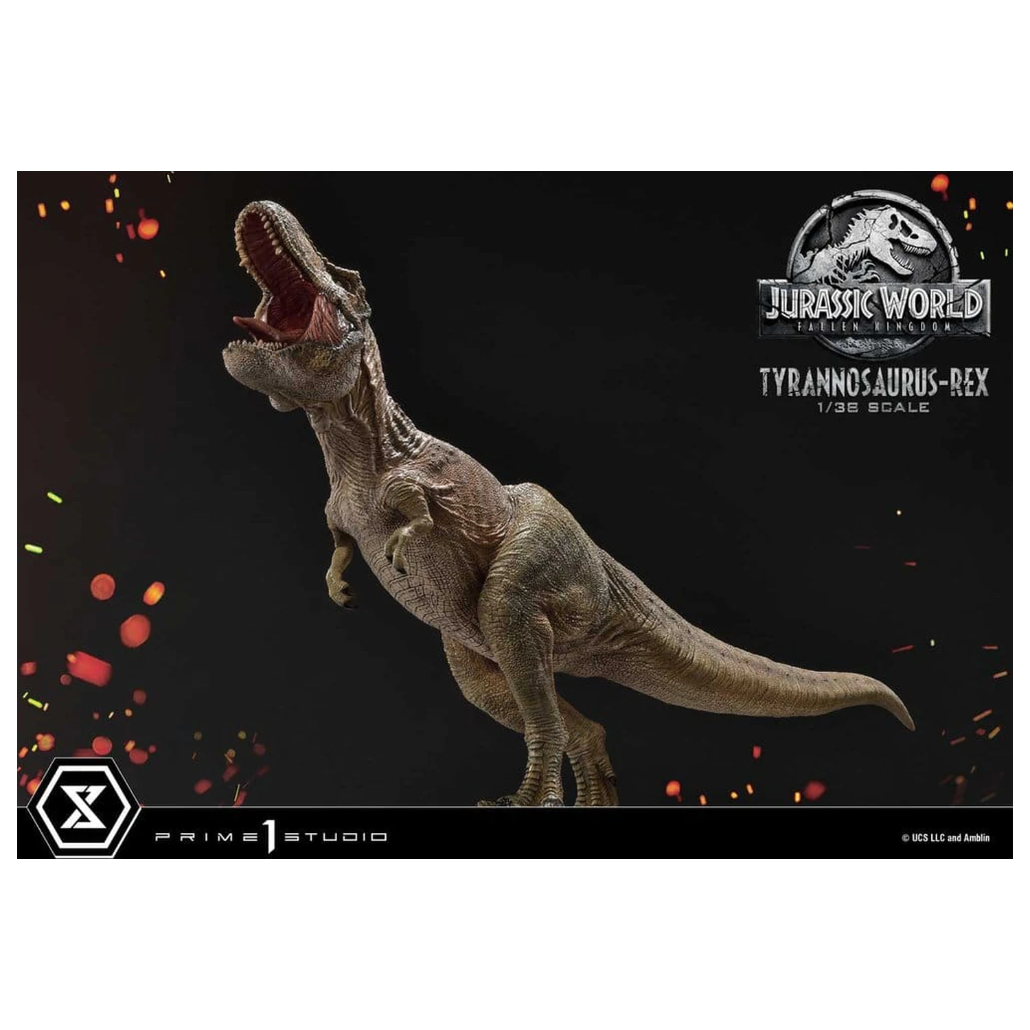 Jurassic World: Fallen Kingdom (Film) Prime Collectible Figures Statuie 1/38 Tyrannosaurus Rex 23 cm poza produsului