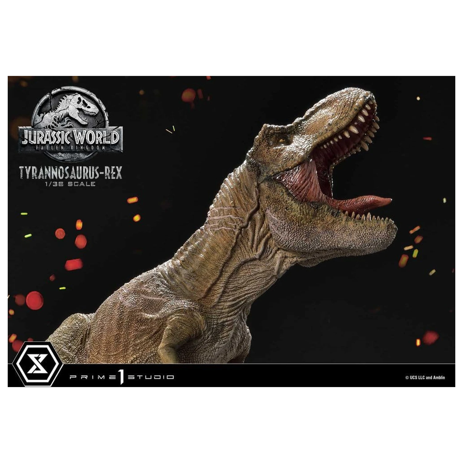 Jurassic World: Fallen Kingdom (Film) Prime Collectible Figures Statuie 1/38 Tyrannosaurus Rex 23 cm poza produsului