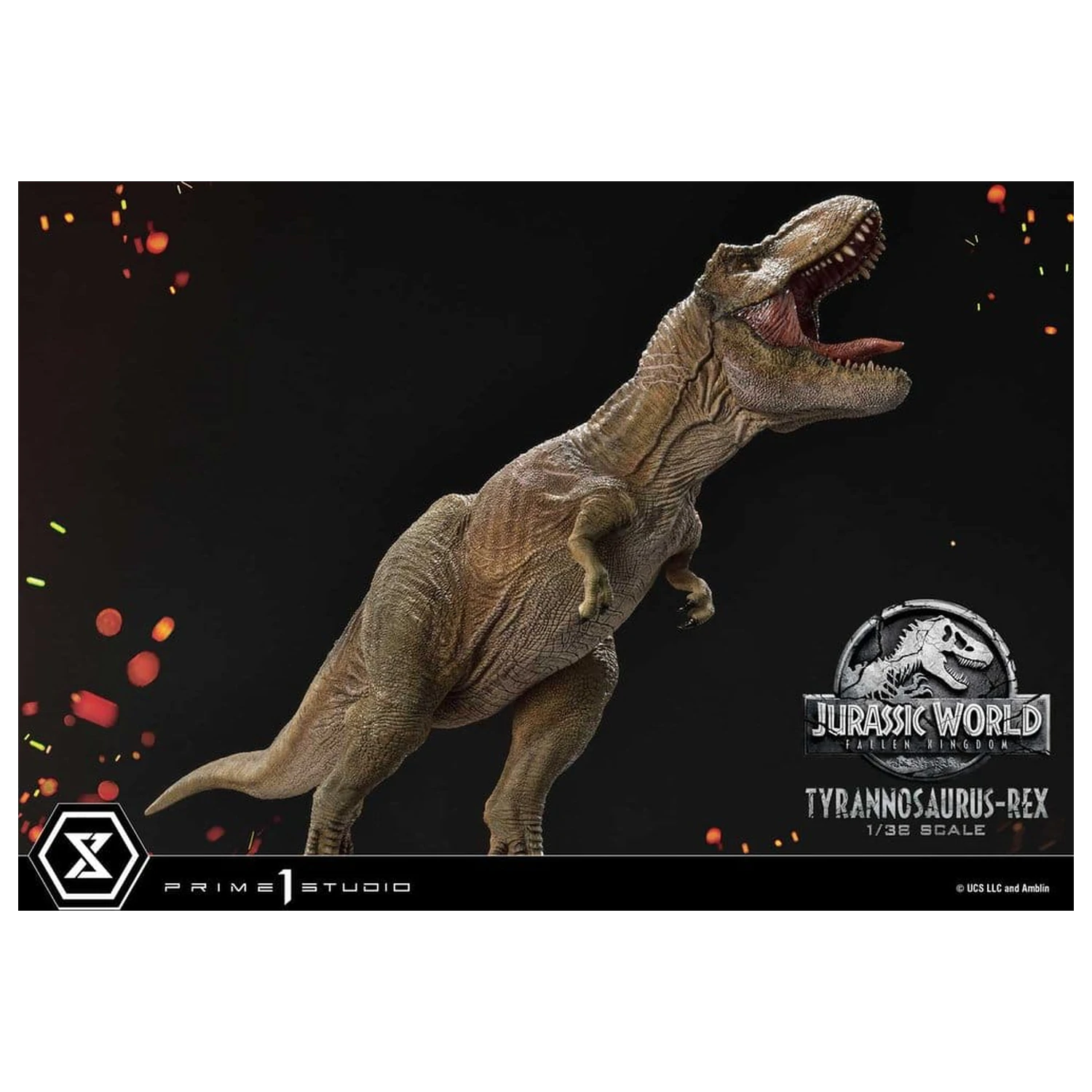 Jurassic World: Fallen Kingdom (Film) Prime Collectible Figures Statuie 1/38 Tyrannosaurus Rex 23 cm poza produsului
