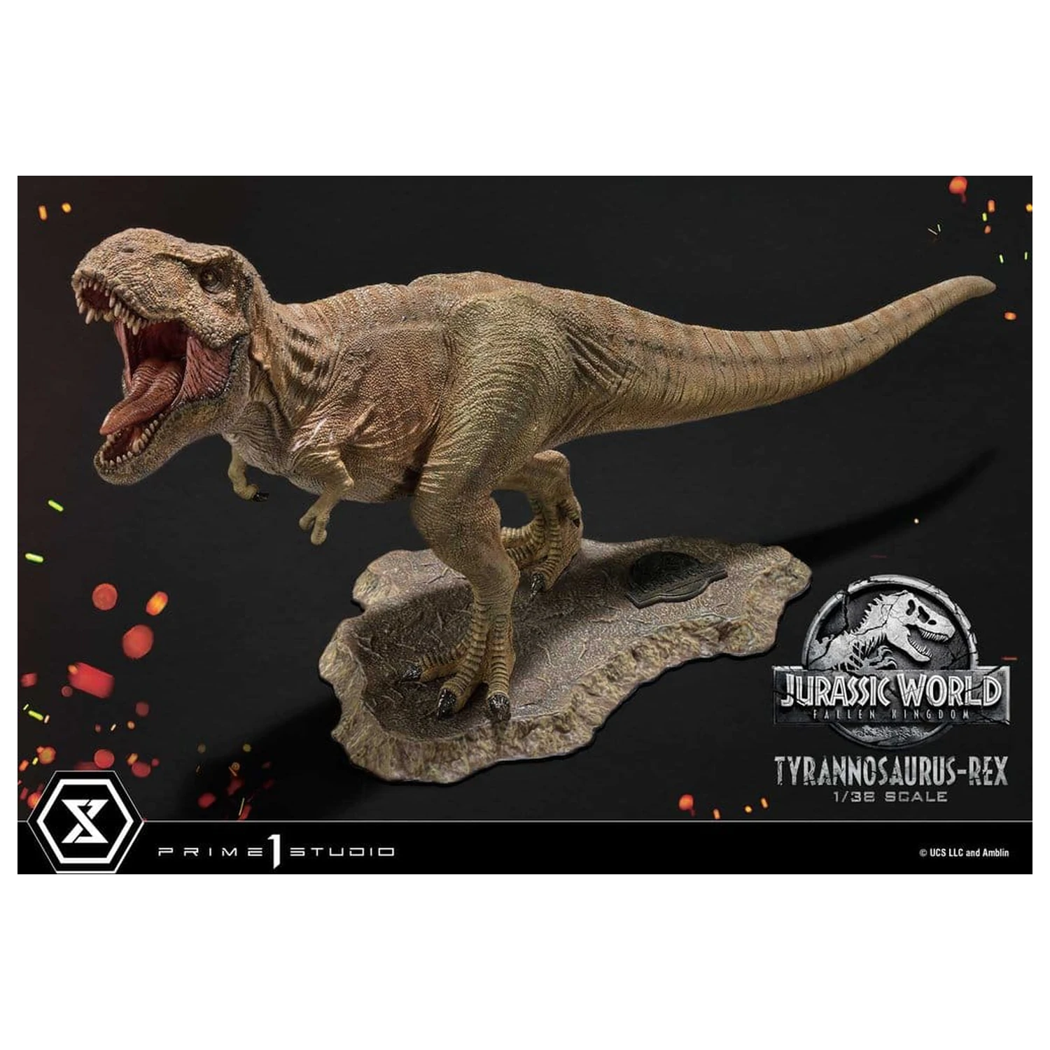 Jurassic World: Fallen Kingdom (Film) Prime Collectible Figures Statuie 1/38 Tyrannosaurus Rex 23 cm poza produsului