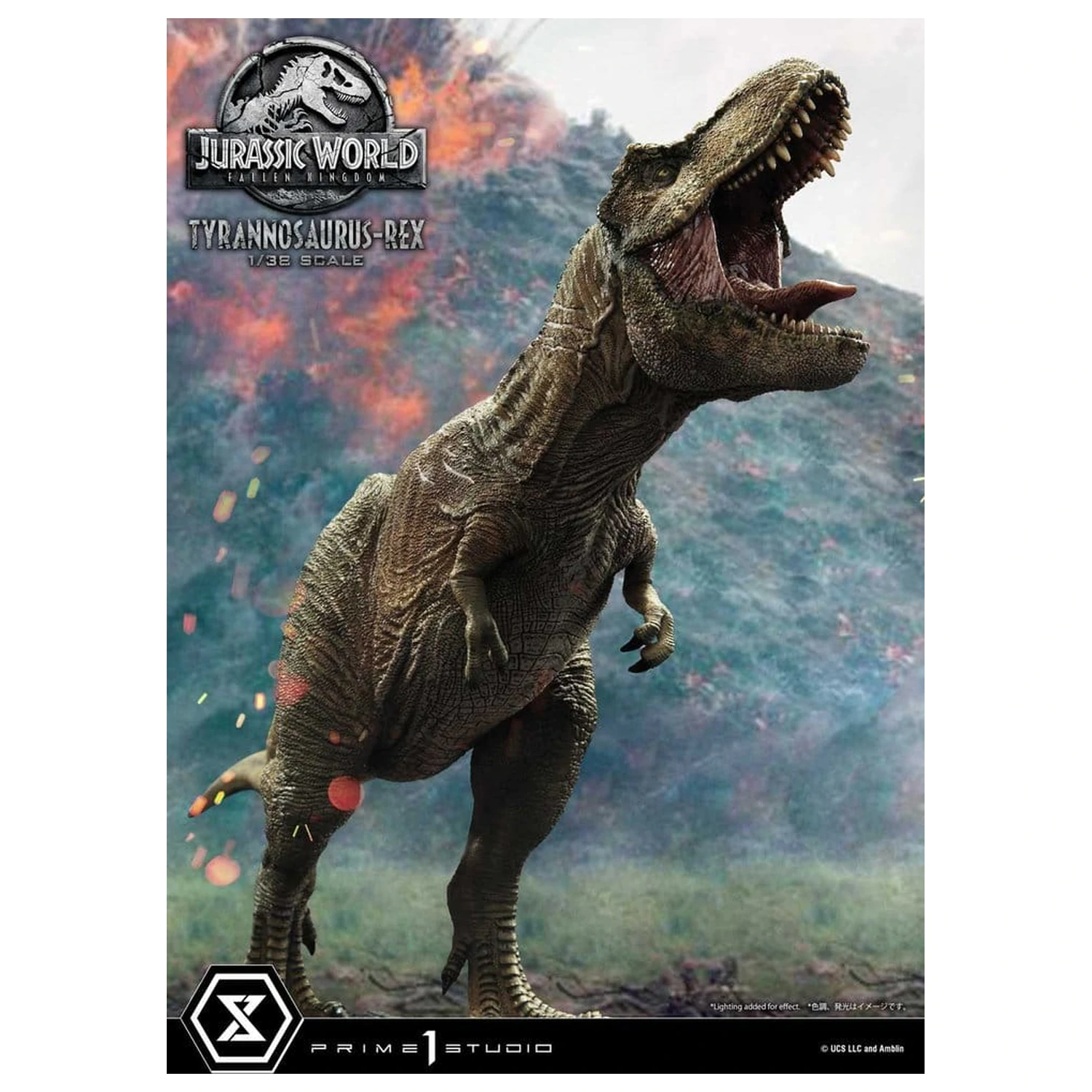 Jurassic World: Fallen Kingdom (Film) Prime Collectible Figures Statuie 1/38 Tyrannosaurus Rex 23 cm poza produsului