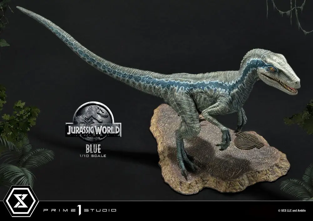 Jurassic World: Fallen Kingdom Statuie Colecționabilă Prime 1/10 Blue (Versiune Cu Gura Deschisă) 17 cm poza produsului