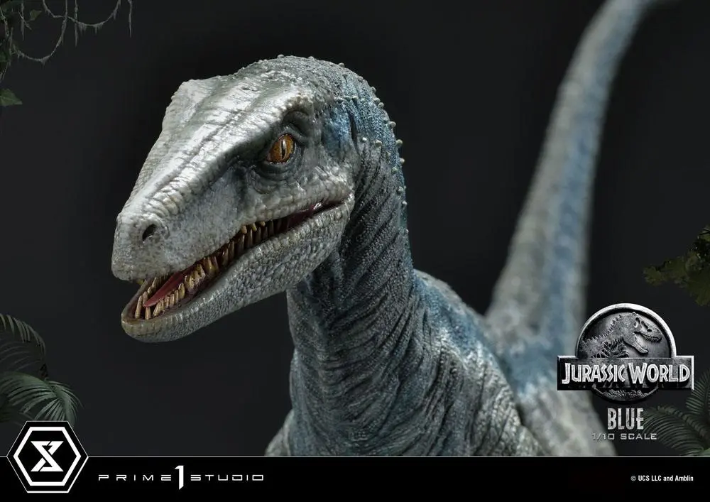 Jurassic World: Fallen Kingdom Statuie Colecționabilă Prime 1/10 Blue (Versiune Cu Gura Deschisă) 17 cm poza produsului