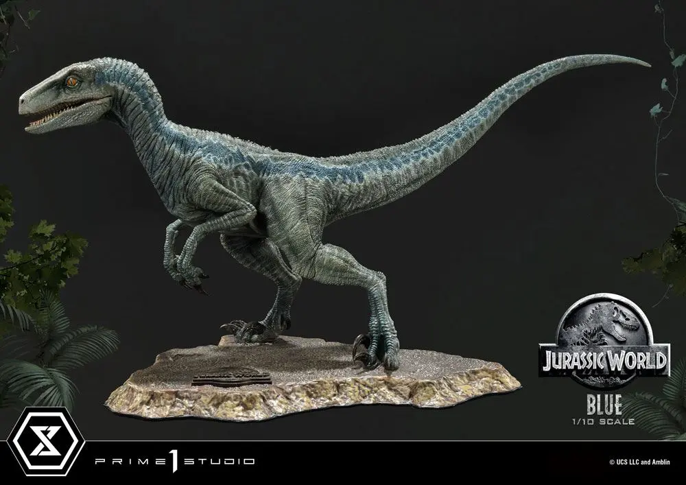 Jurassic World: Fallen Kingdom Statuie Colecționabilă Prime 1/10 Blue (Versiune Cu Gura Deschisă) 17 cm poza produsului