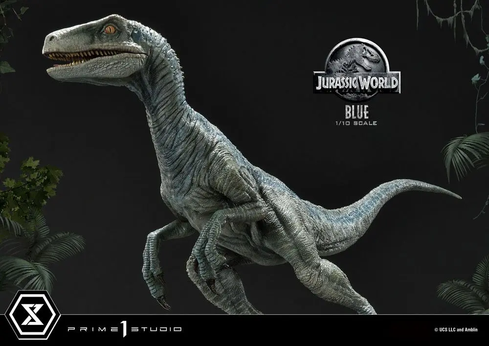 Jurassic World: Fallen Kingdom Statuie Colecționabilă Prime 1/10 Blue (Versiune Cu Gura Deschisă) 17 cm poza produsului