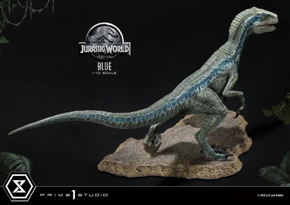 Jurassic World: Fallen Kingdom Statuie Colecționabilă Prime 1/10 Blue (Versiune Cu Gura Deschisă) 17 cm poza produsului