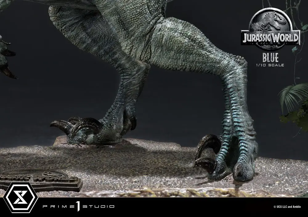 Jurassic World: Fallen Kingdom Statuie Colecționabilă Prime 1/10 Blue (Versiune Cu Gura Deschisă) 17 cm poza produsului