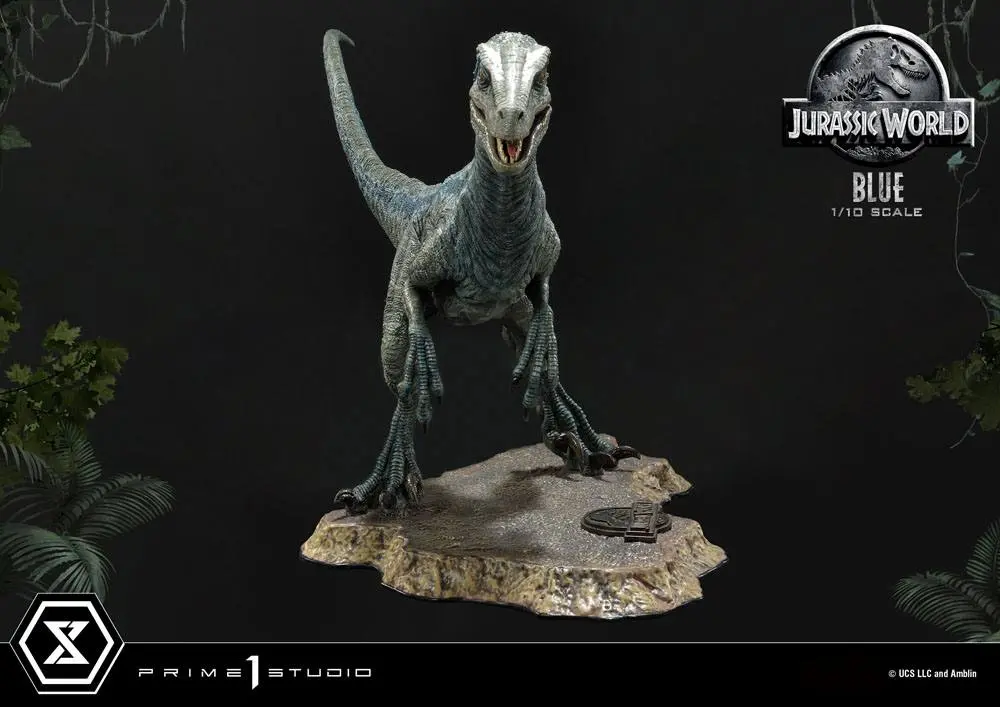 Jurassic World: Fallen Kingdom Statuie Colecționabilă Prime 1/10 Blue (Versiune Cu Gura Deschisă) 17 cm poza produsului