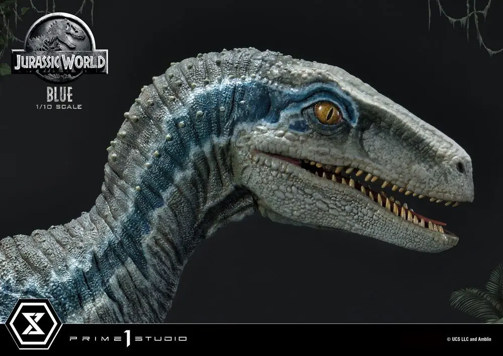 Jurassic World: Fallen Kingdom Statuie Colecționabilă Prime 1/10 Blue (Versiune Cu Gura Deschisă) 17 cm poza produsului