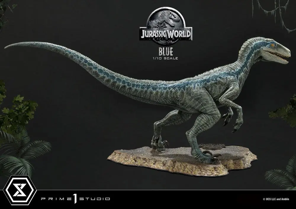 Jurassic World: Fallen Kingdom Statuie Colecționabilă Prime 1/10 Blue (Versiune Cu Gura Deschisă) 17 cm poza produsului