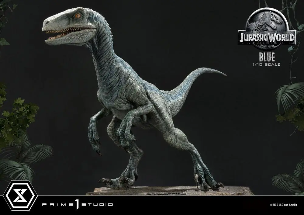 Jurassic World: Fallen Kingdom Statuie Colecționabilă Prime 1/10 Blue (Versiune Cu Gura Deschisă) 17 cm poza produsului