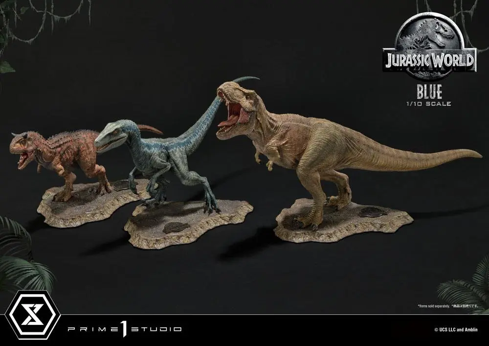 Jurassic World: Fallen Kingdom Statuie Colecționabilă Prime 1/10 Blue (Versiune Cu Gura Deschisă) 17 cm poza produsului