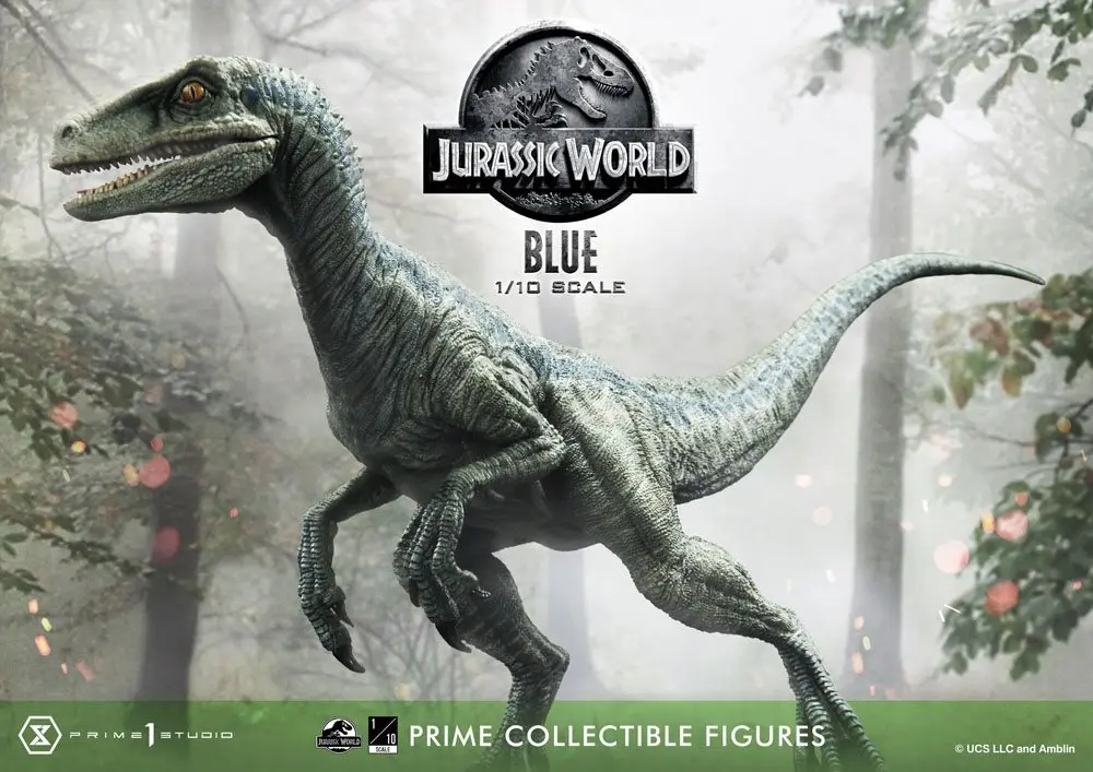 Jurassic World: Fallen Kingdom Statuie Colecționabilă Prime 1/10 Blue (Versiune Cu Gura Deschisă) 17 cm poza produsului