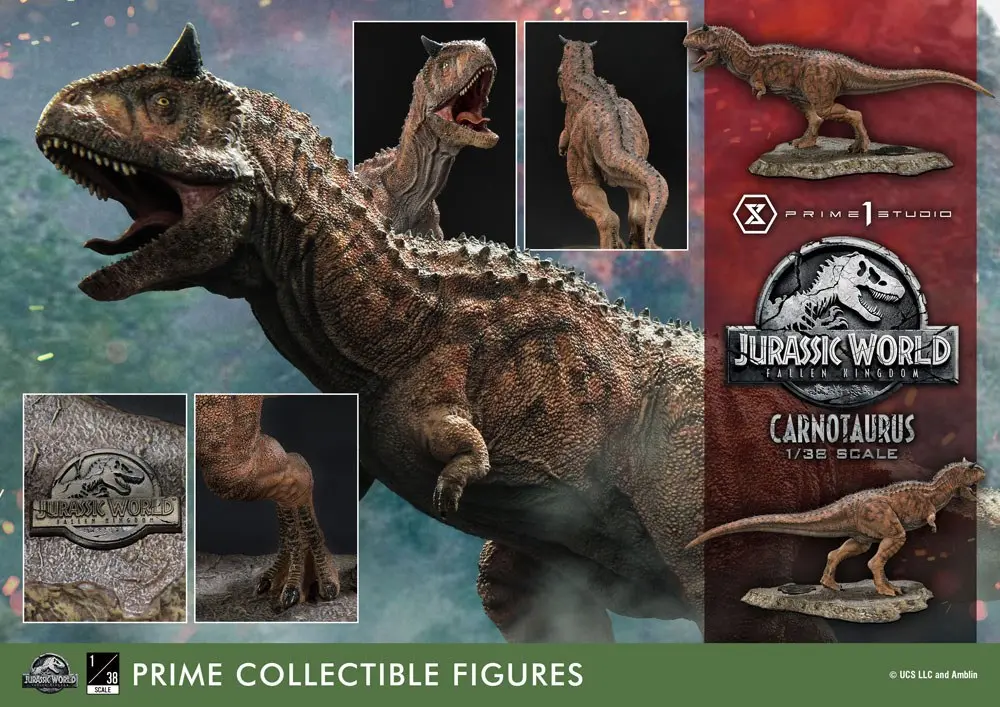 Jurassic World: Fallen Kingdom Prime Collectibles Statuie PVC 1/38 Carnotaurus 16 cm poza produsului