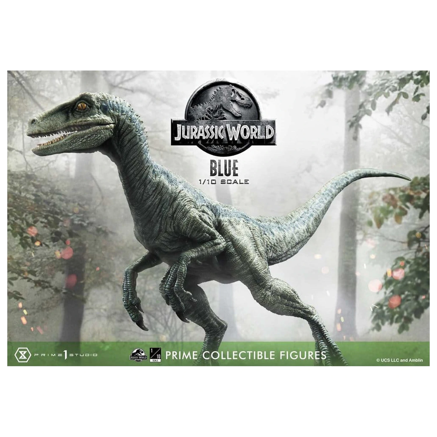 Jurassic World (Film) Prime Collectible Figures Statuie 1/10 Blue 17 cm poza produsului