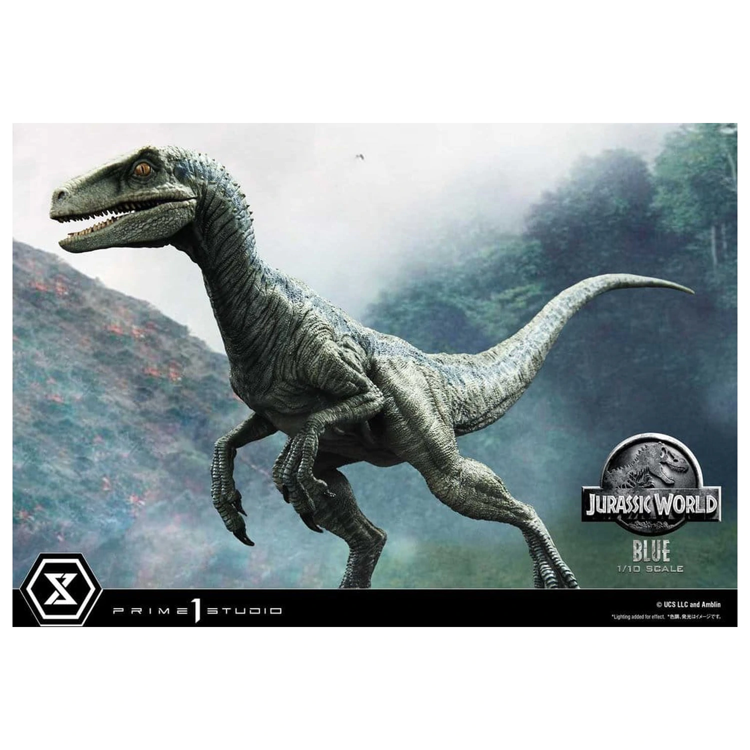 Jurassic World (Film) Prime Collectible Figures Statuie 1/10 Blue 17 cm poza produsului