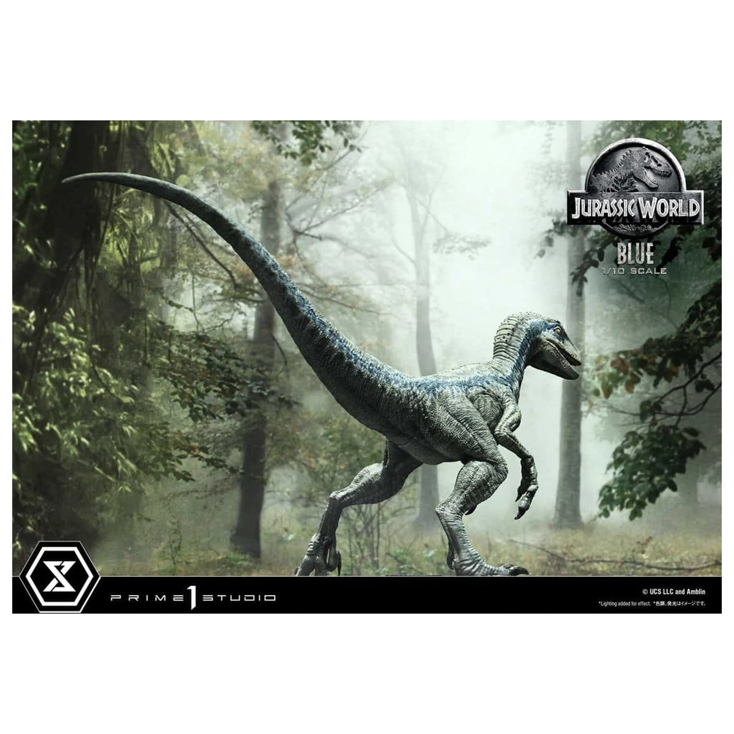 Jurassic World (Film) Prime Collectible Figures Statuie 1/10 Blue 17 cm poza produsului