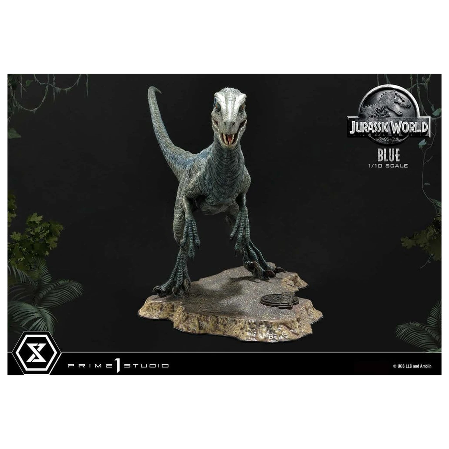 Jurassic World (Film) Prime Collectible Figures Statuie 1/10 Blue 17 cm poza produsului