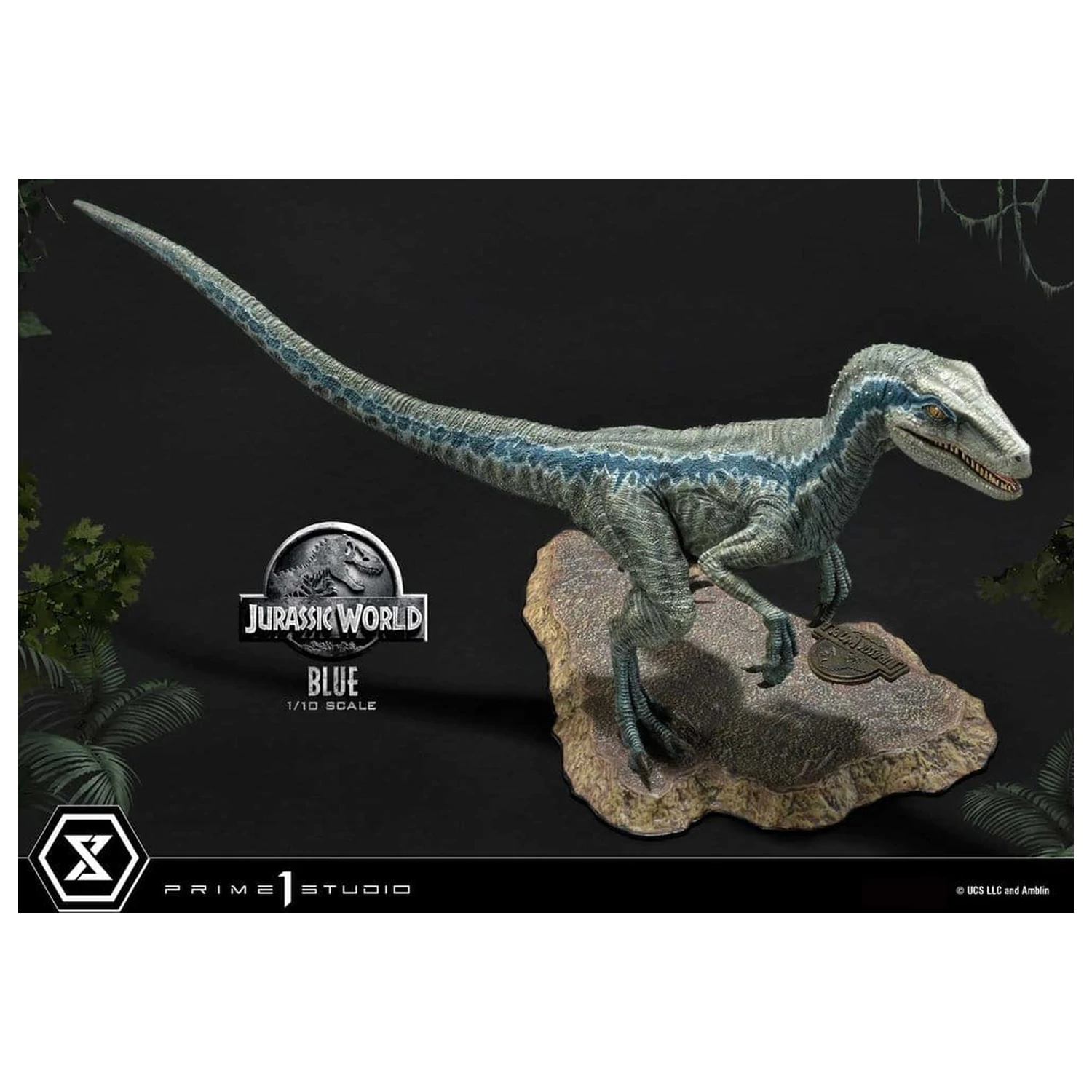 Jurassic World (Film) Prime Collectible Figures Statuie 1/10 Blue 17 cm poza produsului