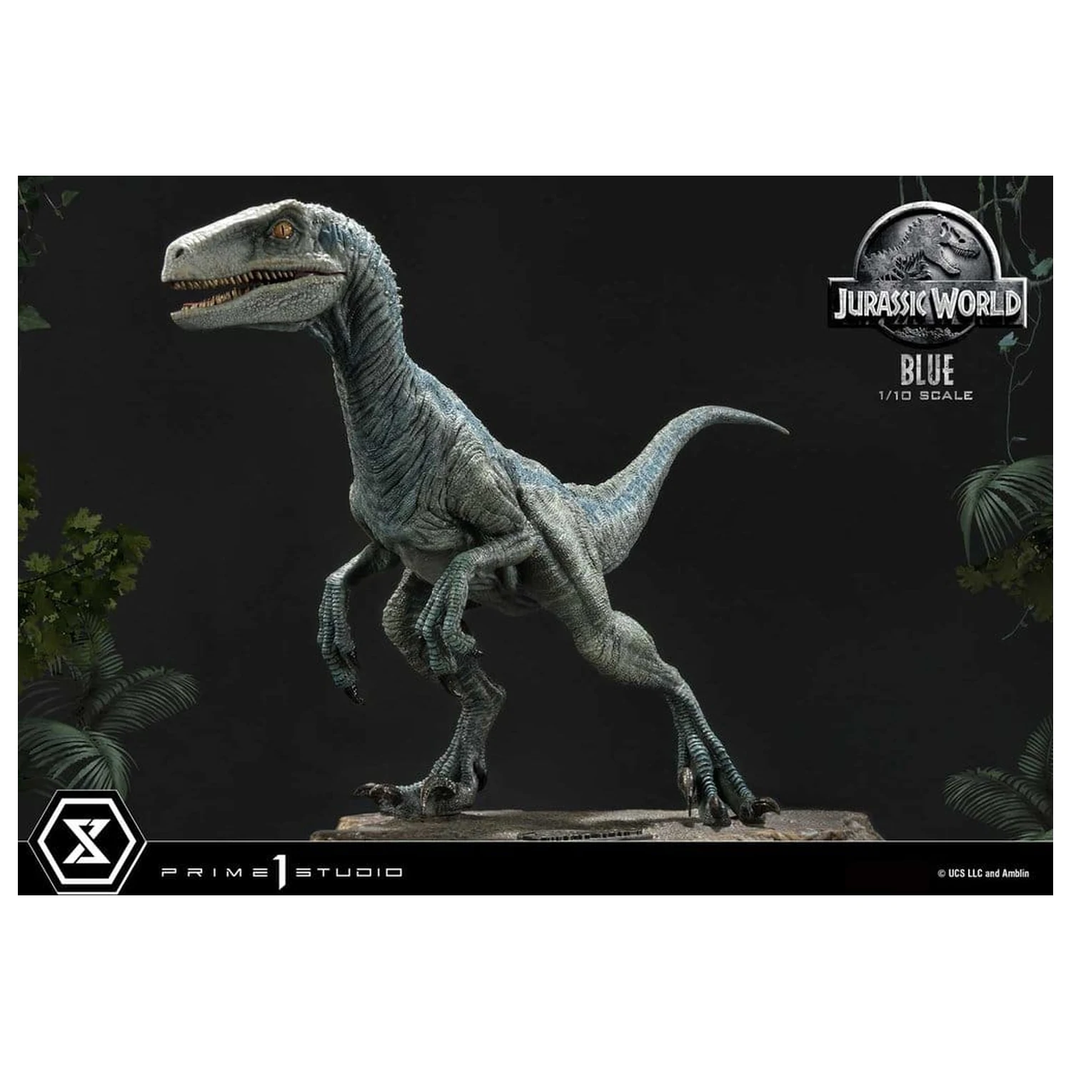 Jurassic World (Film) Prime Collectible Figures Statuie 1/10 Blue 17 cm poza produsului