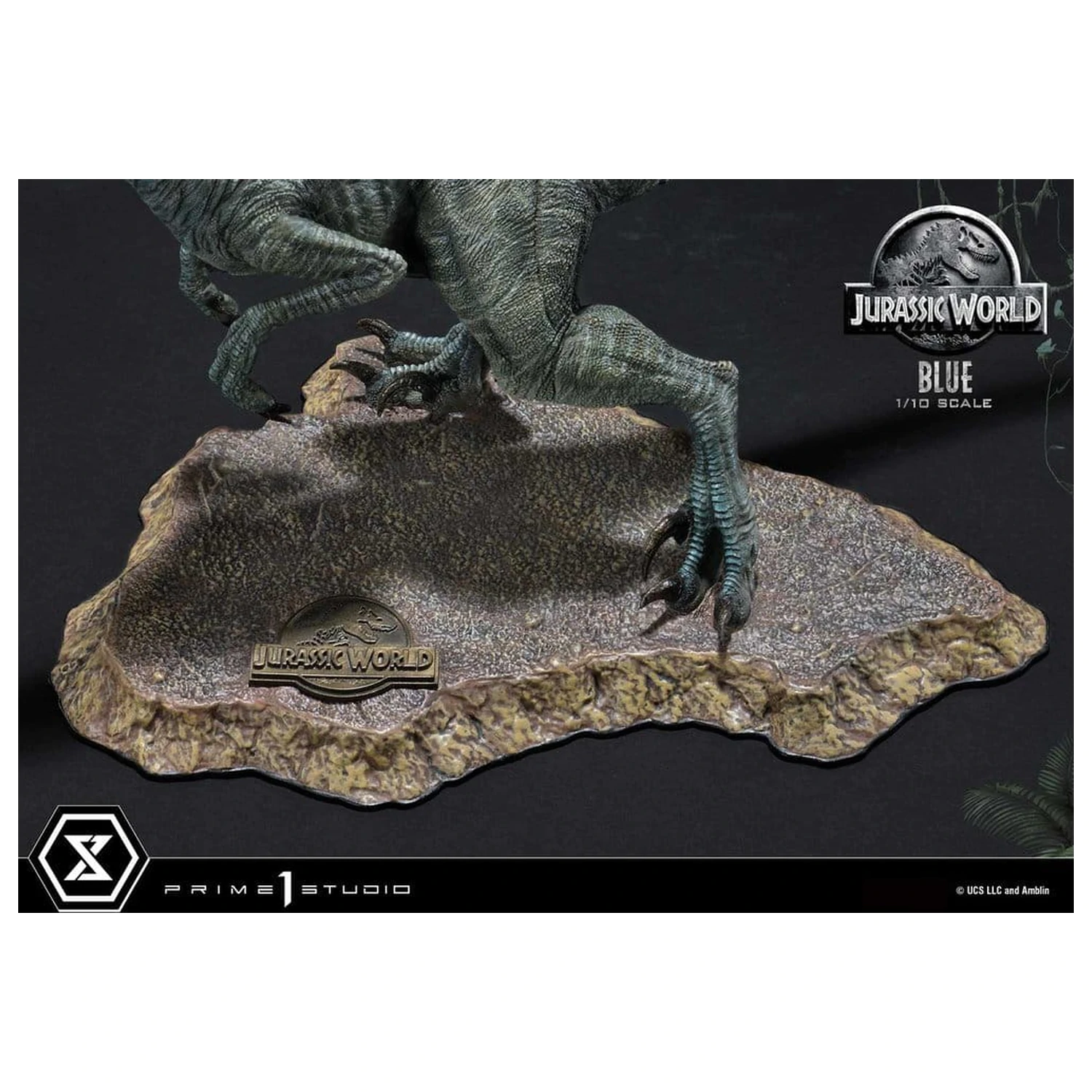 Jurassic World (Film) Prime Collectible Figures Statuie 1/10 Blue 17 cm poza produsului