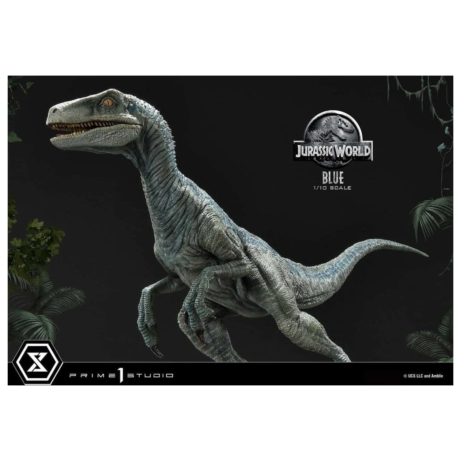 Jurassic World (Film) Prime Collectible Figures Statuie 1/10 Blue 17 cm poza produsului