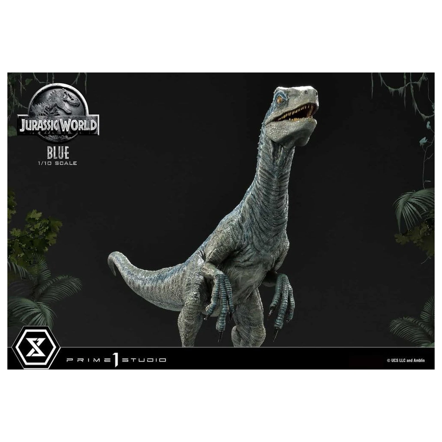 Jurassic World (Film) Prime Collectible Figures Statuie 1/10 Blue 17 cm poza produsului