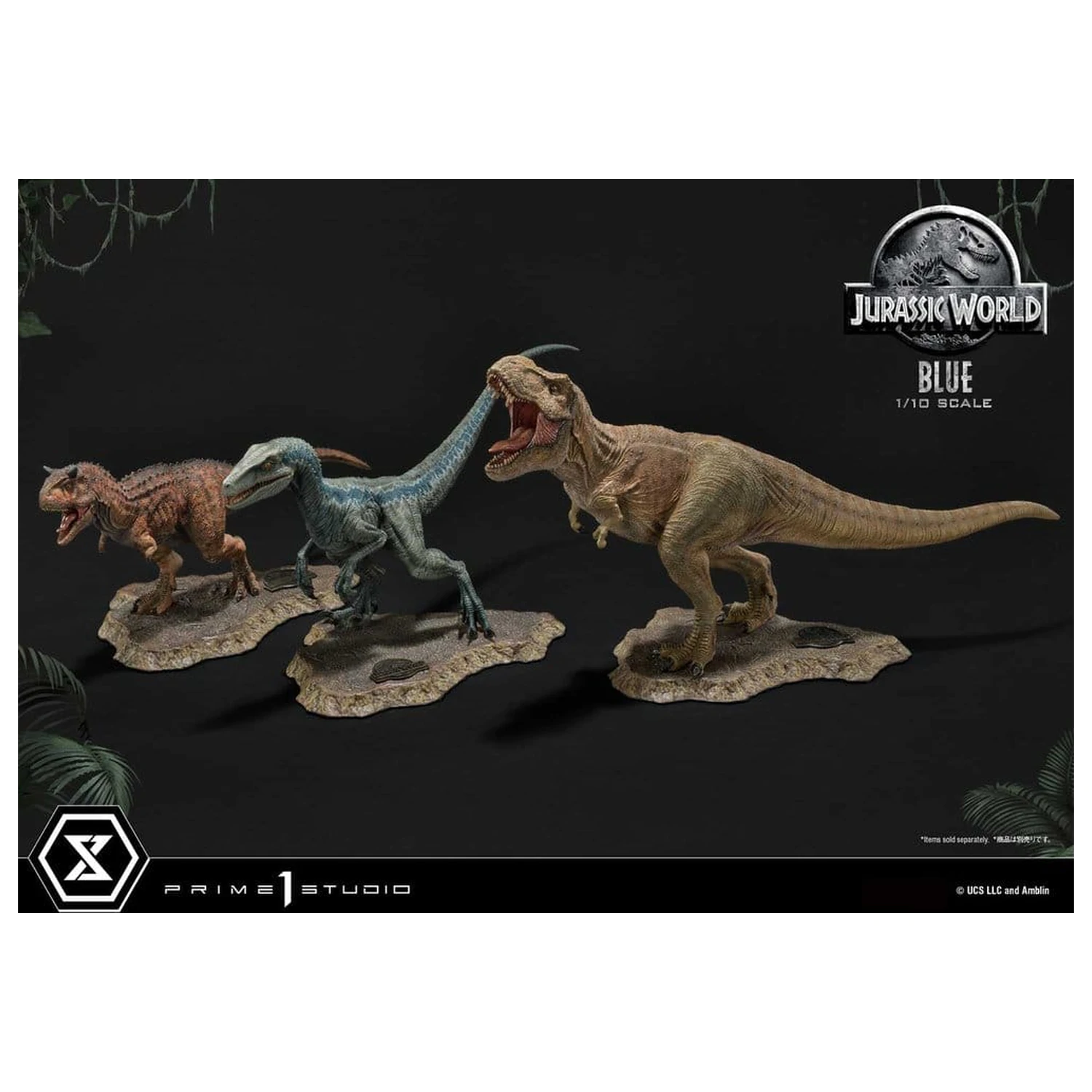 Jurassic World (Film) Prime Collectible Figures Statuie 1/10 Blue 17 cm poza produsului