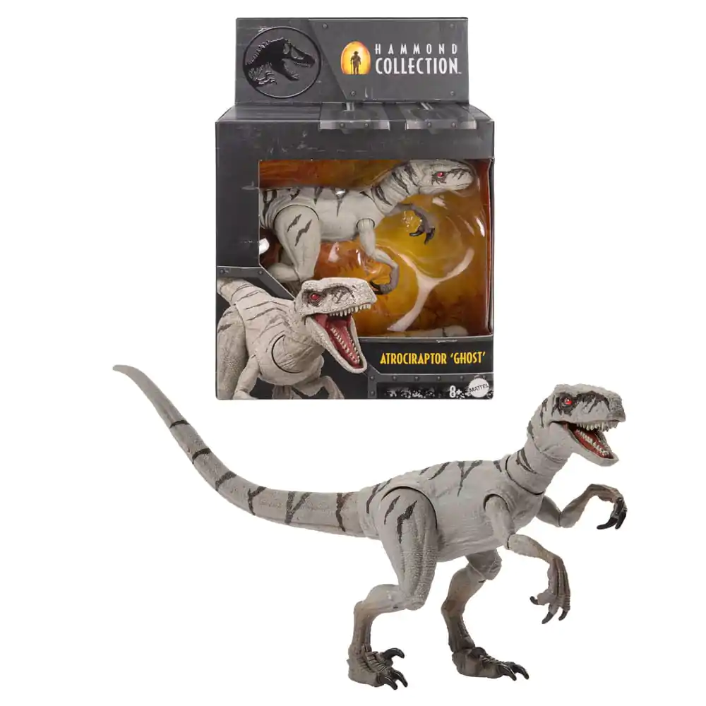 Figurină Jurassic World Hammond Collection Atrociraptor Ghost poza produsului