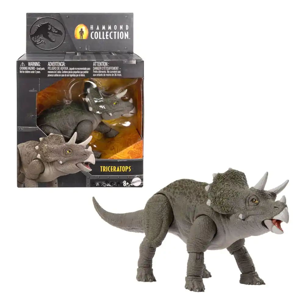 Jurassic World Hammond Collection Figurina de Acțiune Triceratops poza produsului