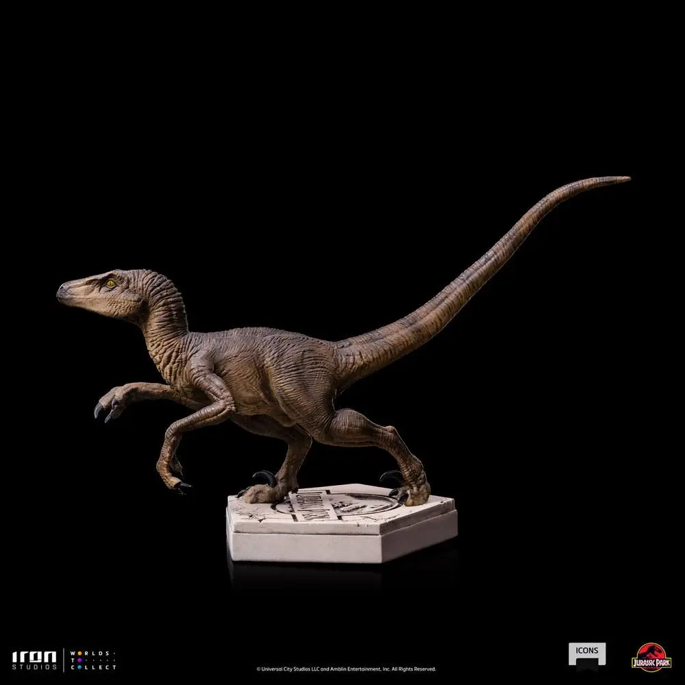 Statuie Jurassic World Icons Velociraptor B 9 cm poza produsului