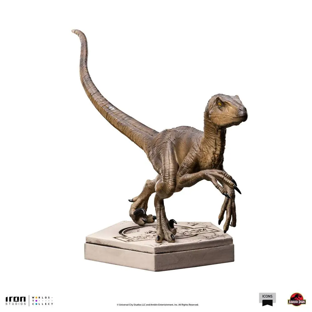 Statuie Jurassic World Icons Velociraptor B 9 cm poza produsului