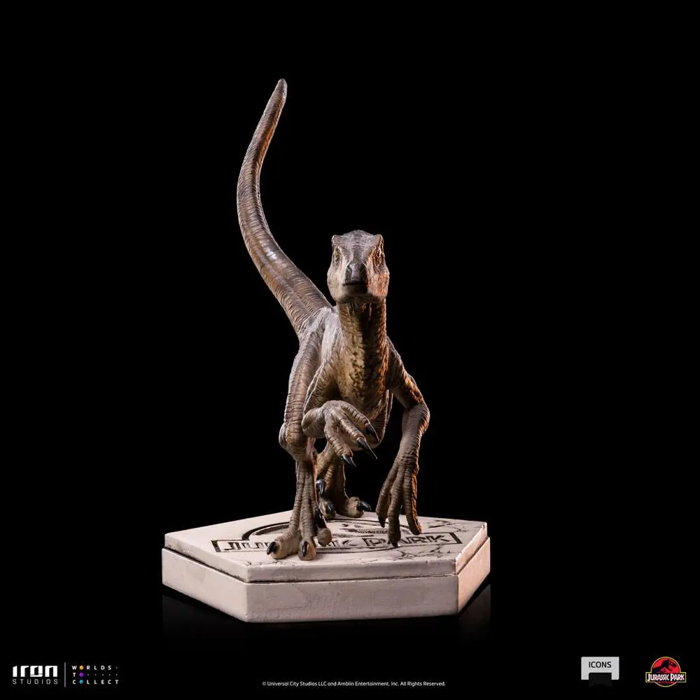 Statuie Jurassic World Icons Velociraptor B 9 cm poza produsului