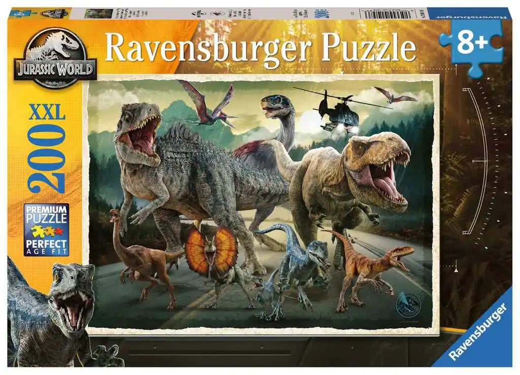 Jurassic World Puzzle pentru copii XXL Life Finds A Way (200 de piese) poza produsului