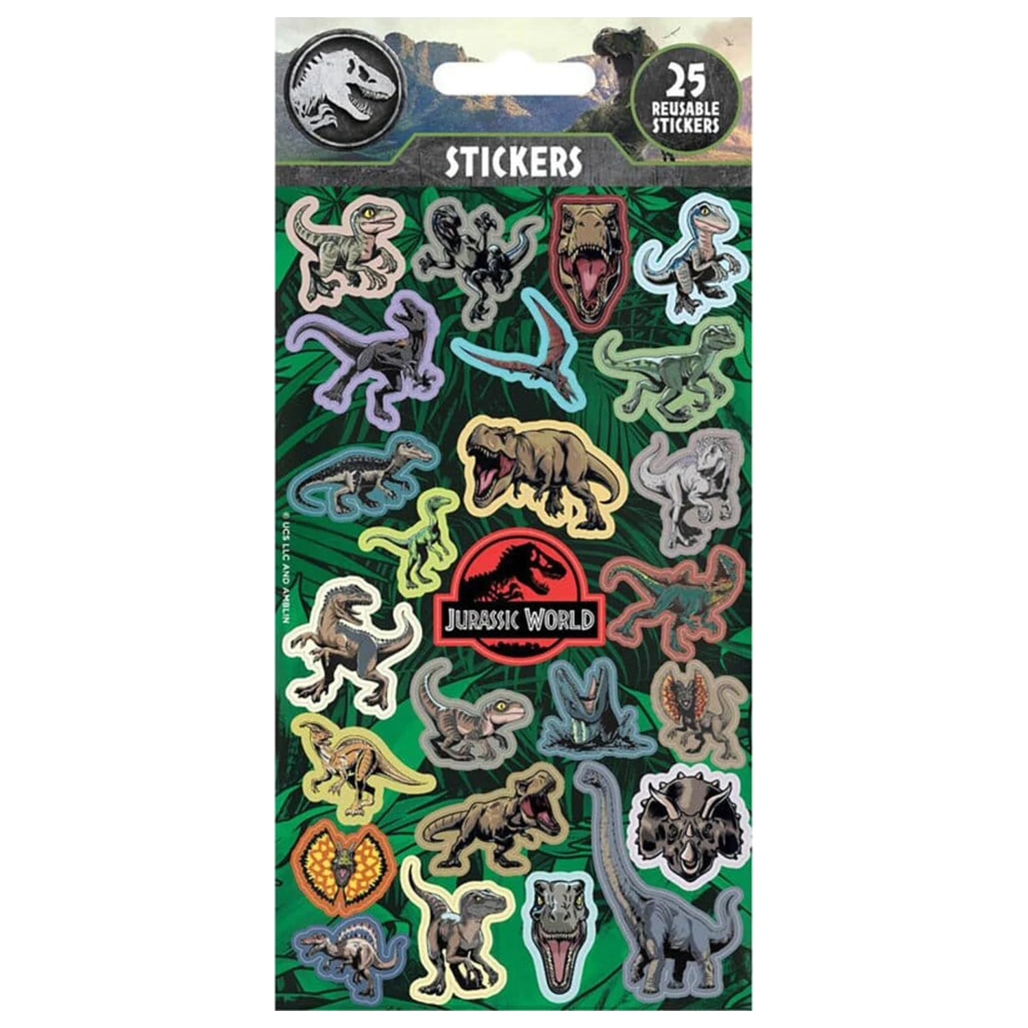 Jurassic World Set de autocolante poza produsului
