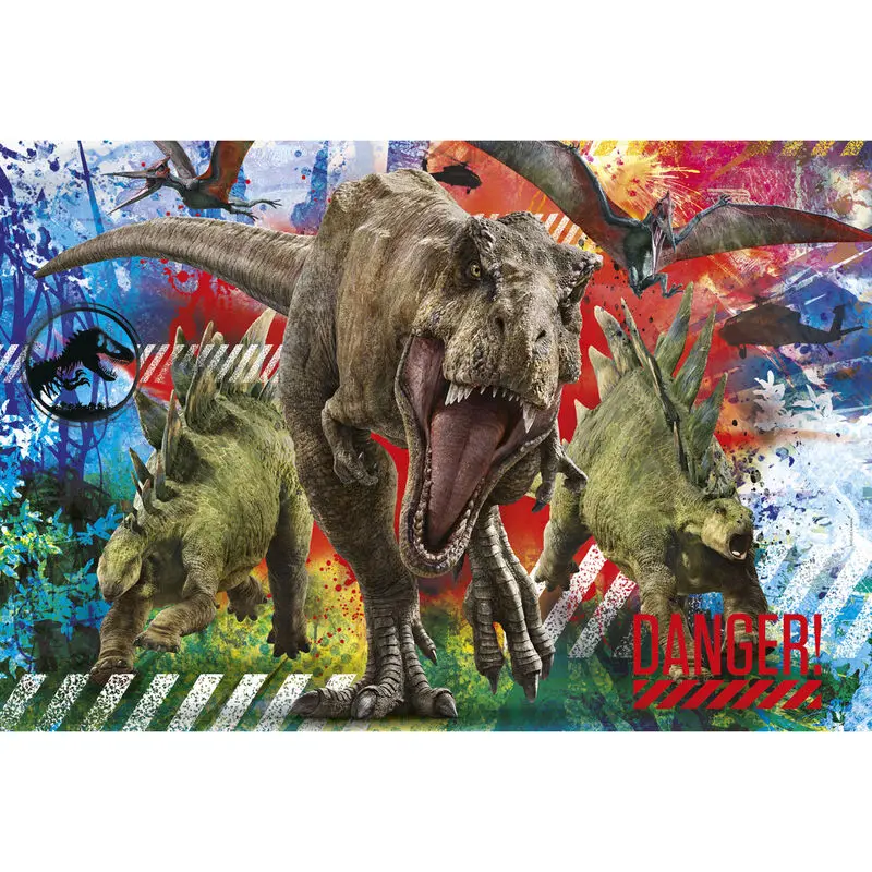 Jurassic World Maxi puzzle 60 piese poza produsului