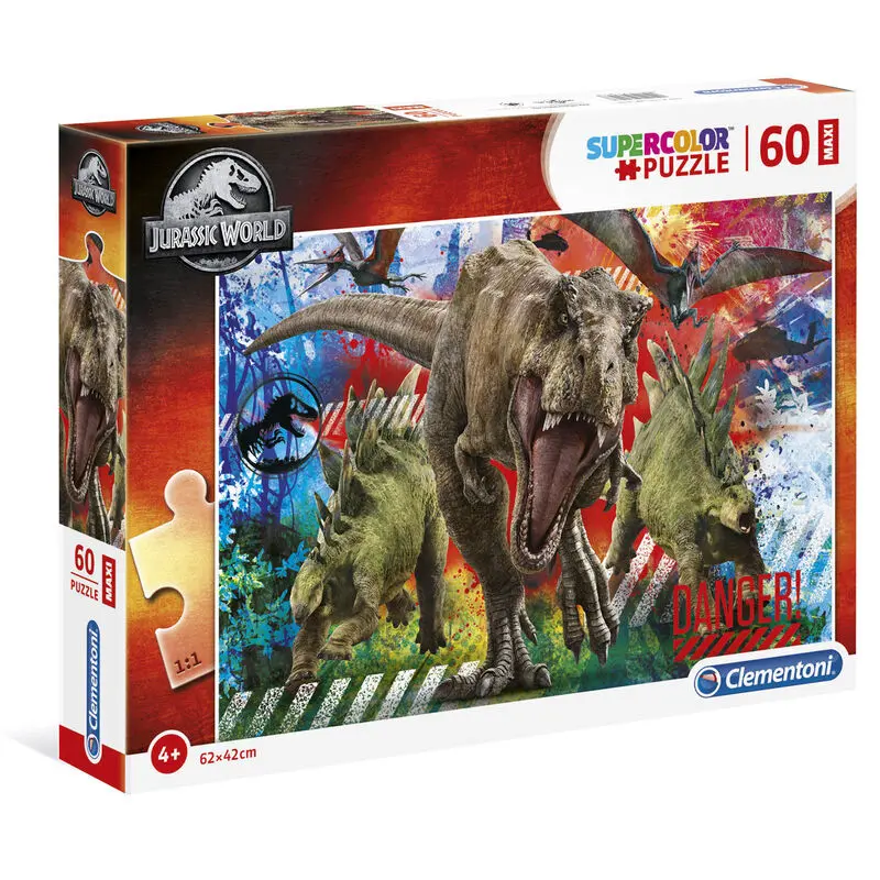 Jurassic World Maxi puzzle 60 piese poza produsului