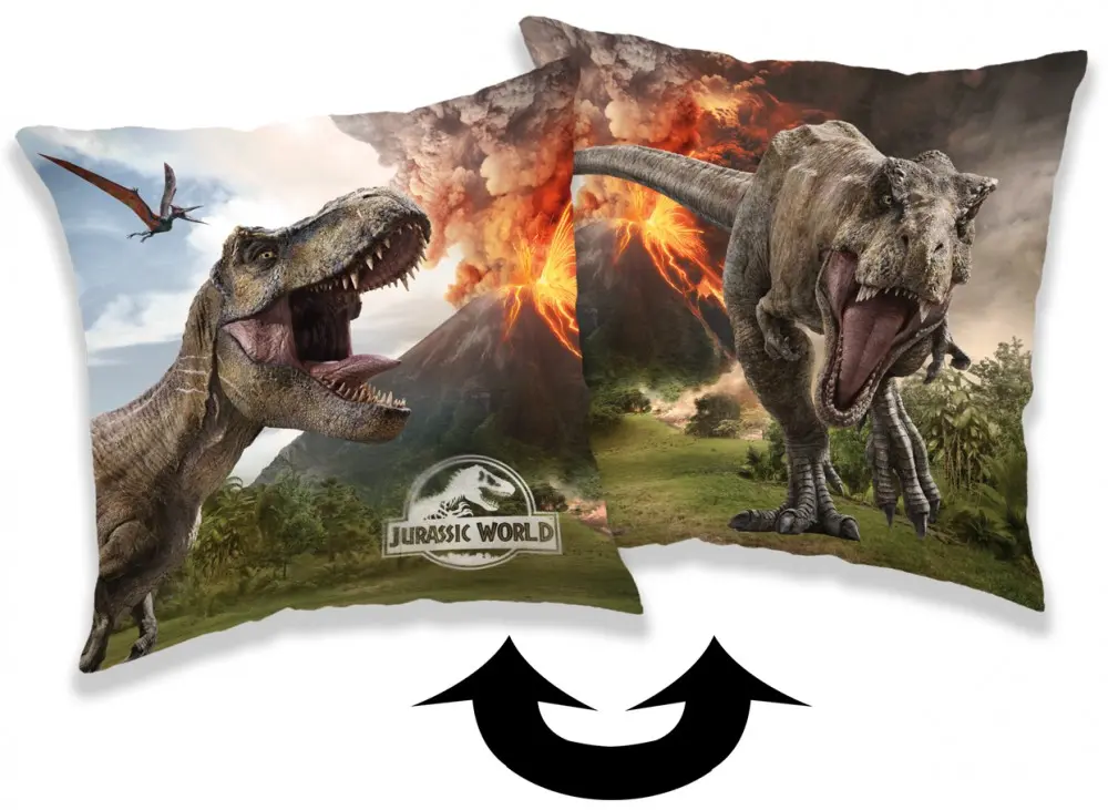 Pernă Jurassic World, pernă decorativă 40x40 cm poza produsului