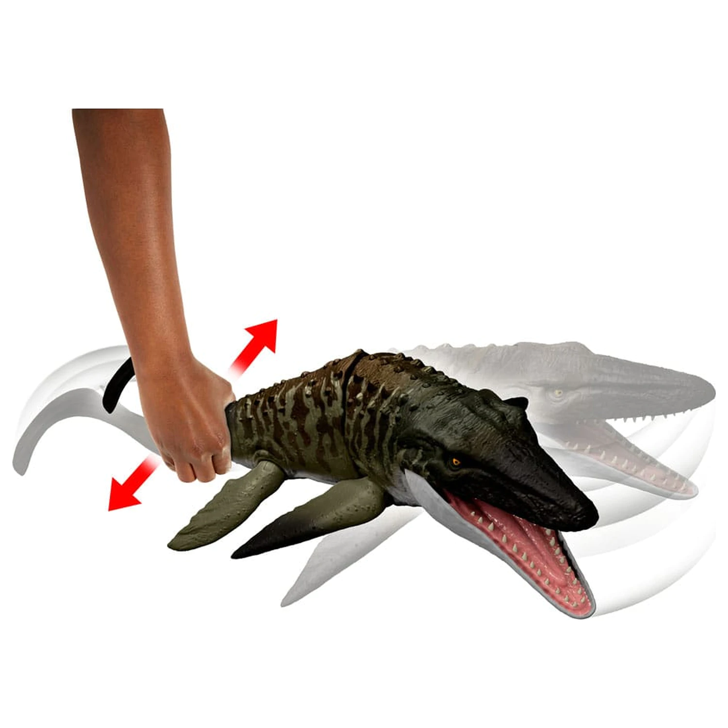 Jurassic World: Rebirth Figurina de actiune Bite 'n Blast Mosasaurus 65 cm poza produsului