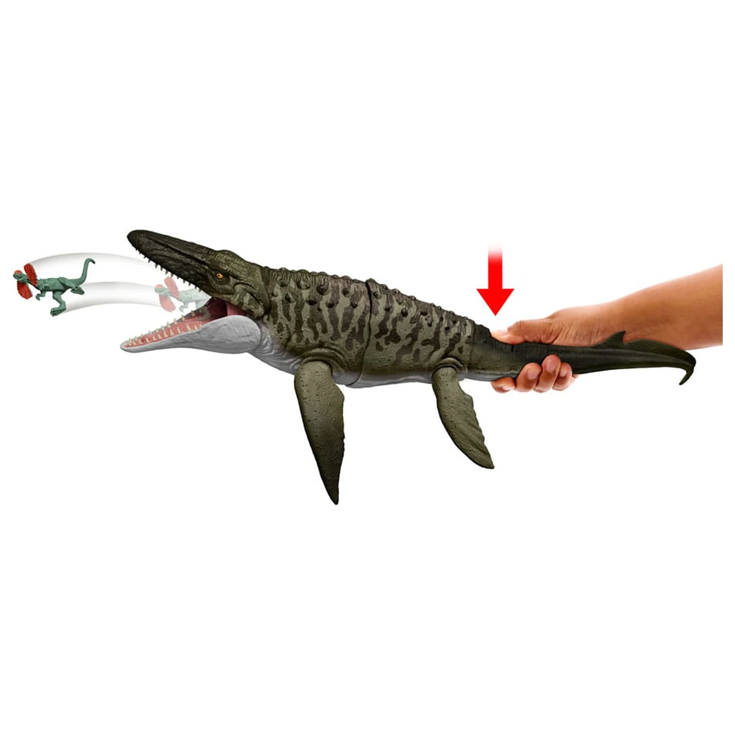 Jurassic World: Rebirth Figurina de actiune Bite 'n Blast Mosasaurus 65 cm poza produsului